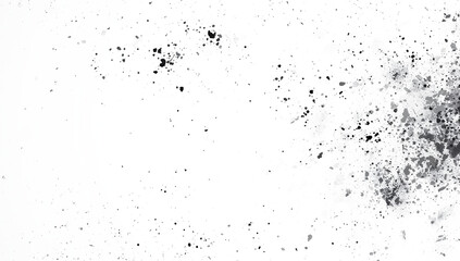 Abstract grunge texture, Old paper with grain and dust texture. png on transparent background