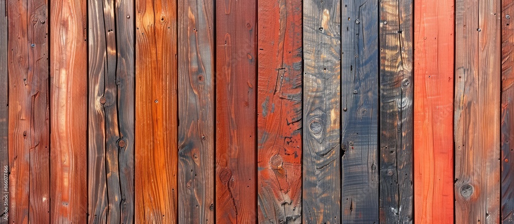 Poster Texture of a background with wooden features, providing copy space image.