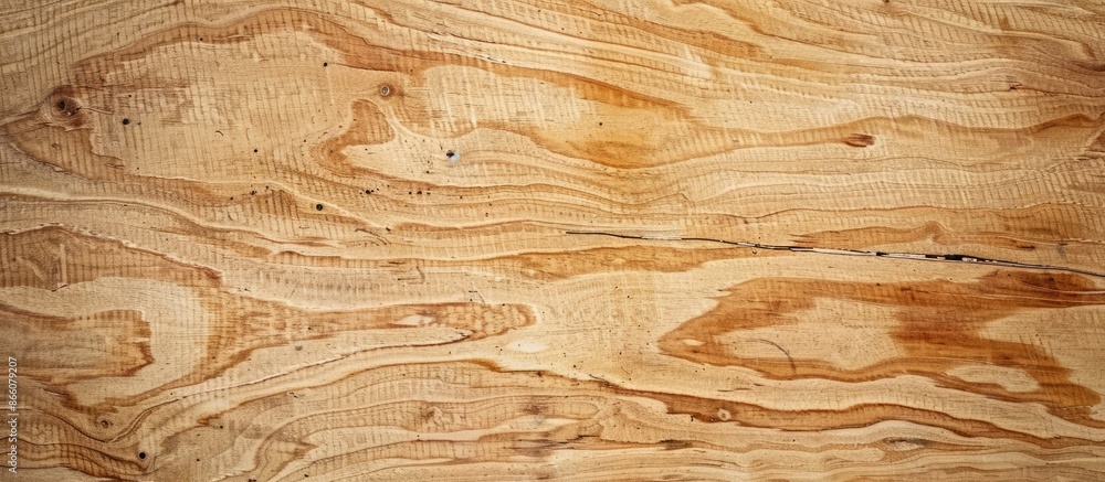 Aufkleber background with a textured surface of plywood presenting a copy space image.