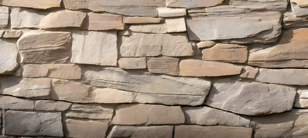 Poster high resolution sandstone wall texture with natural patterns for wall. generative ai.
