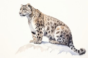 Fototapeta premium Leopard wildlife animal mammal.