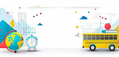 Obraz premium Back to school concept