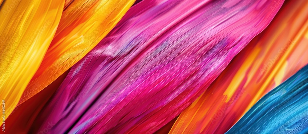 Aufkleber closeup view of abstract colored background made of natural materials with copy space image.