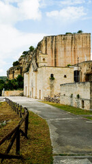borgo e gravina di Palagianello, Taranto. Puglia, Italy