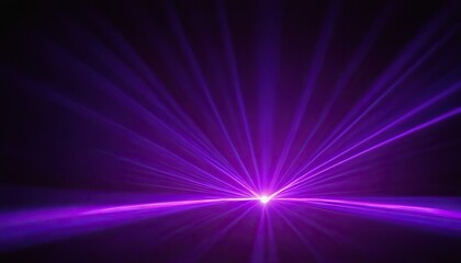 Abstract Purple Light Explosion