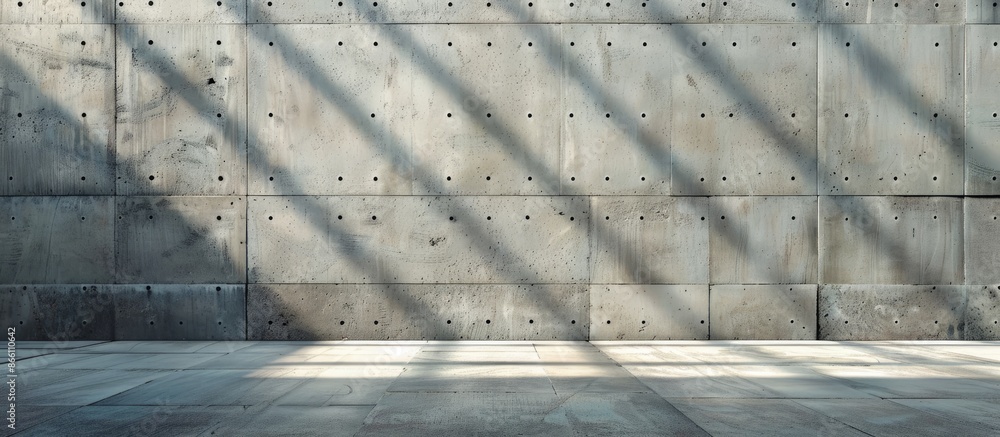 Poster concrete wall with empty space for writing, shown in an abstract copy space image.