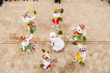 cossiers dance, popular Mallorcan dance, Algaida, Mallorca, balearic islands, Spain