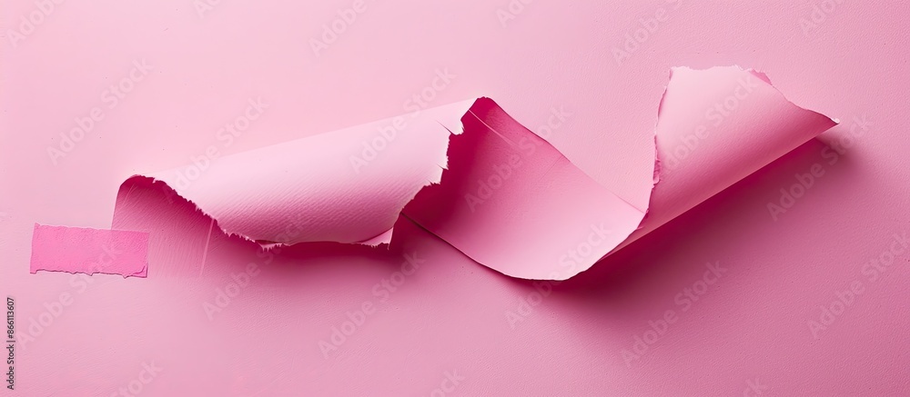 Poster pink paper background with ample copy space image for writing.