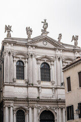 Fototapeta premium Great School of San Teodoro (Scuola Grande di San Teodoro) in Venice, Italy 04.01.2024