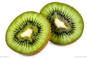 Fototapeta premium Kiwi slice.