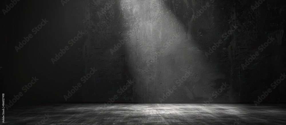 Aufkleber black textured background ideal for spotlight with copy space image.
