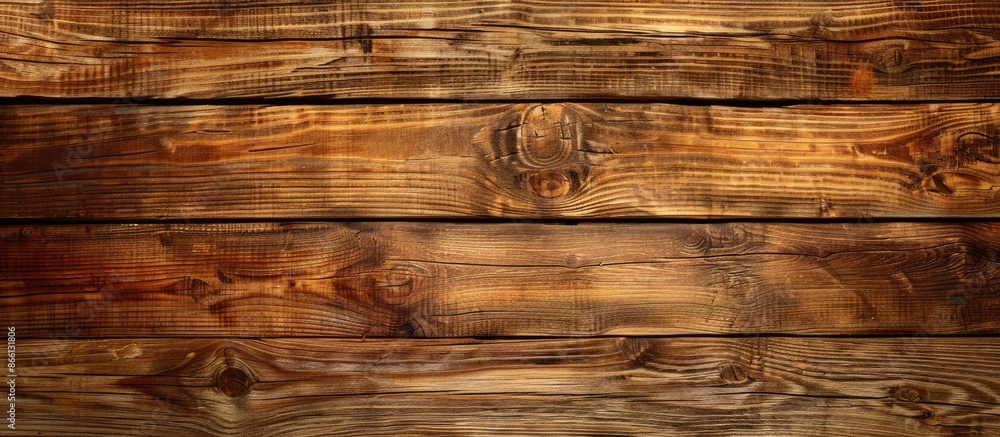 Poster Elegant seamless wood texture creating a stunning background with copy space image.