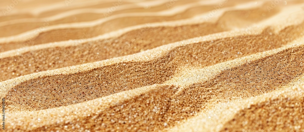 Poster background of sand with copy space image.