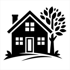 House icons. Home vector illustration sign. Home flat icon set vector illustration