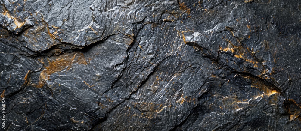 Poster detailed 'copy space image' showcasing the texture of a natural stone surface in a close-up view.