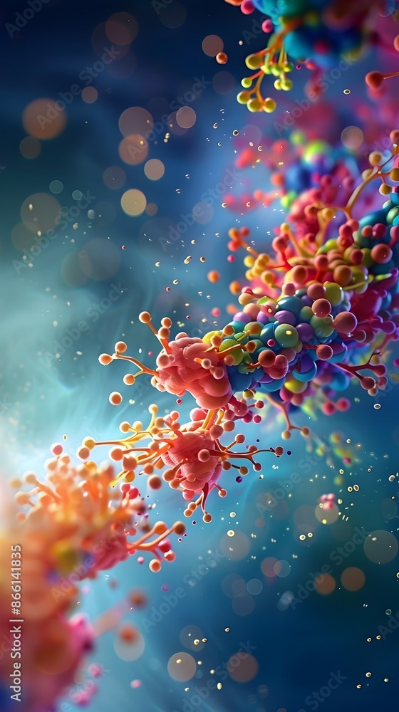 Poster captivating phosphatidylserine modulating the bundle of his dynamic cellular animation