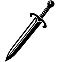 Simple sword silhouette
