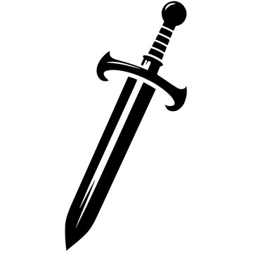 Simple sword silhouette
