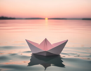 boat at sunset, boat on sunset, boat in the sunset