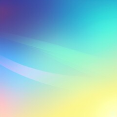 水色と黄色のグラデーション背景