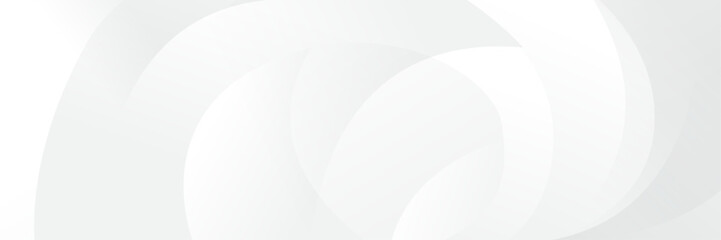Abstract white Geometric banner design background.