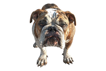 Obraz premium Bulldog isolated on transparent background