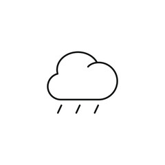 Weather icon vector. EPS 10 editable vector