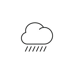 Weather icon vector. EPS 10 editable vector