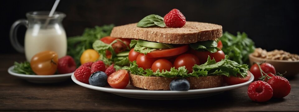 Keto diet and food items for it. Vegetables and fruits, diet burgers. Time-restricted eating. Intermittent fasting.