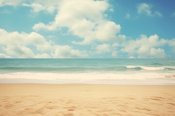 Obraz premium Beach outdoors horizon nature.