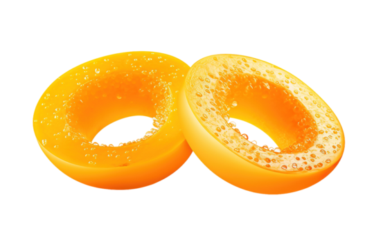 Sunshine Circles With Floating Bubbles on White or PNG Transparent Background. - Powered by Adobe