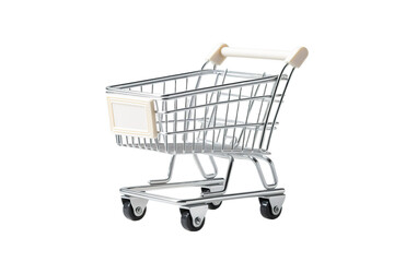 Silver Symphony: The Enchanted Cart on White or PNG Transparent Background.