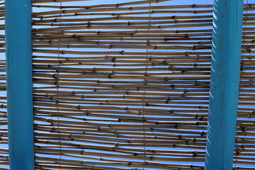 Architectural details close up. Abstract geometric background.