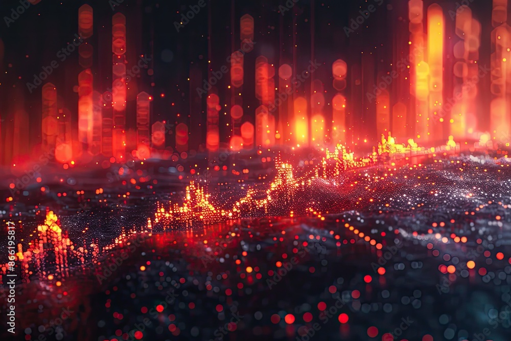 Aufkleber business data analysis and analytics of customers insights with charts