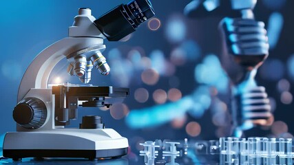 Medical biotechnologists in DNA labs use advanced scientific equipment and technology to research and analyze genetic information, concentrating on health, medicine, and molecular biology.