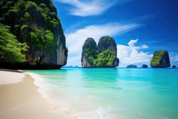 Thailand beach landscape outdoors nature.