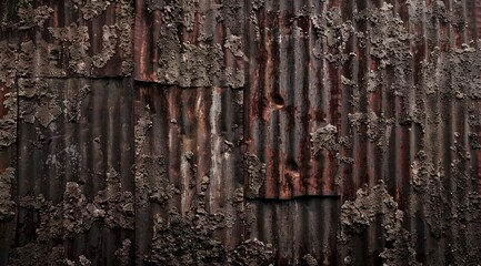 old wooden wall