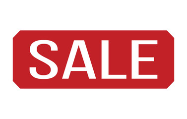 Red Sale Rubber Stamp Seal Vector