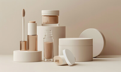 beauty and cosmetic concepts