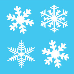 Snowflakes icons. White Snowflake. Snowflakes template. Snow winter. Snowflakes icons. Snowflake