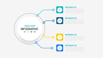 Modern Inforaphic Template Premium Vector