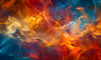 Fototapeta premium fire spark burn on dark background