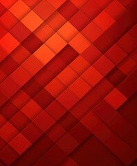 Vibrant red geometric background with overlapping squares, creating a modern and dynamic abstract design.