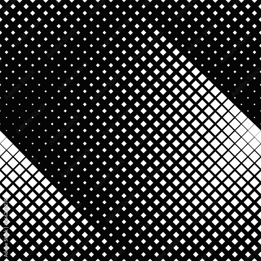 Poster geometrical seamless diagonal square pattern background - abstract vector design