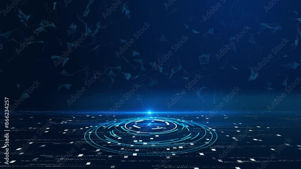 Aufkleber digital artificial intelligence icon 3d hologram ai chat system virtual icon using on smartphone int