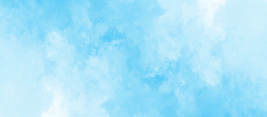 gradient light white sky background with fluffy clouds .Nature landscape in environment day horizon skyline view .cloudy in sunshine calm bright winter air background .blue sky with clouds.