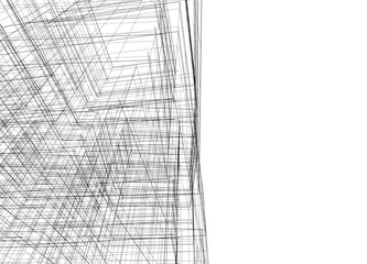 Concept city architecture vector illustration