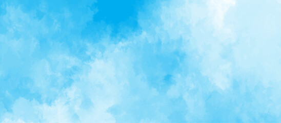 gradient light white sky background with fluffy clouds .Nature landscape in environment day horizon skyline view .cloudy in sunshine calm bright winter air background .blue sky with clouds.