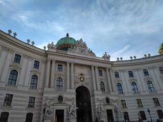 The palace in Vienna , Austria 