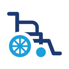 Wheel Chair patient icon